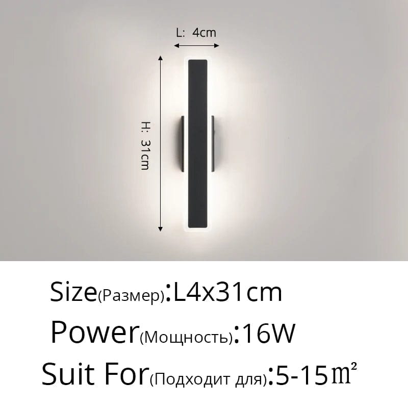 Applique murale nordique minimaliste "Nordic Strip" pour intérieur
 | Marco Lucetti