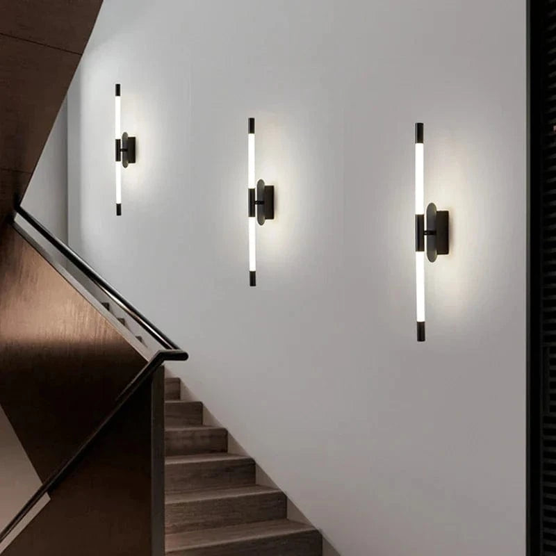 Applique Murale Nordique Moderne à Double Tête LED - Design Minimaliste | Marco Lucetti
