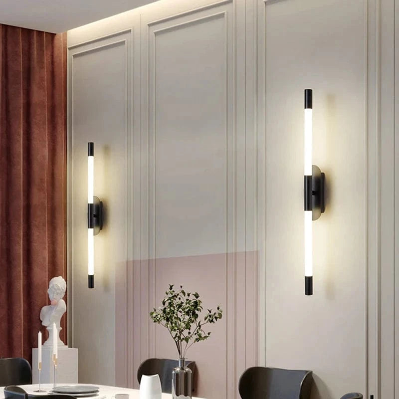 Applique Murale Nordique Moderne à Double Tête LED - Design Minimaliste | Marco Lucetti
