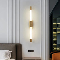 Applique Murale Nordique Moderne à Double Tête LED - Design Minimaliste | Marco Lucetti