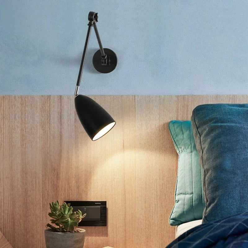 Applique Murale Nordique Moderne à LED en Fer pour Salon Chambre Étude - Décoration Industrielle de Maison | Marco Lucetti