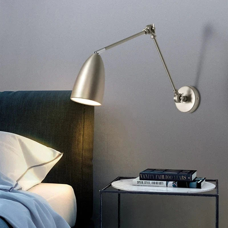 Applique Murale Nordique Moderne à LED en Fer pour Salon Chambre Étude - Décoration Industrielle de Maison | Marco Lucetti