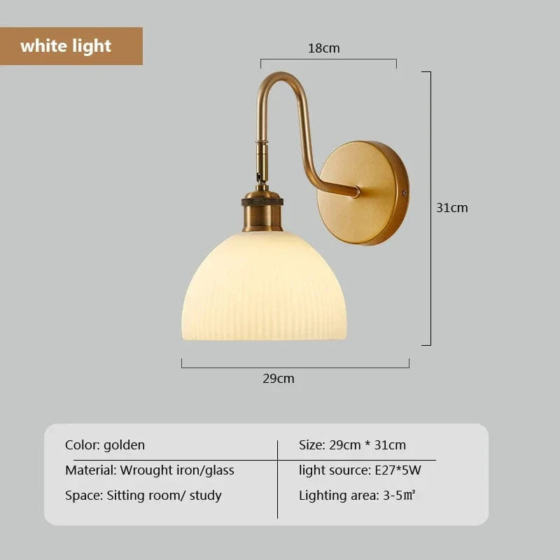 Applique murale nordique moderne - Accompagnez la tendance avec style | Marco Lucetti Lumière blanche / CHINE / Sans ampoule