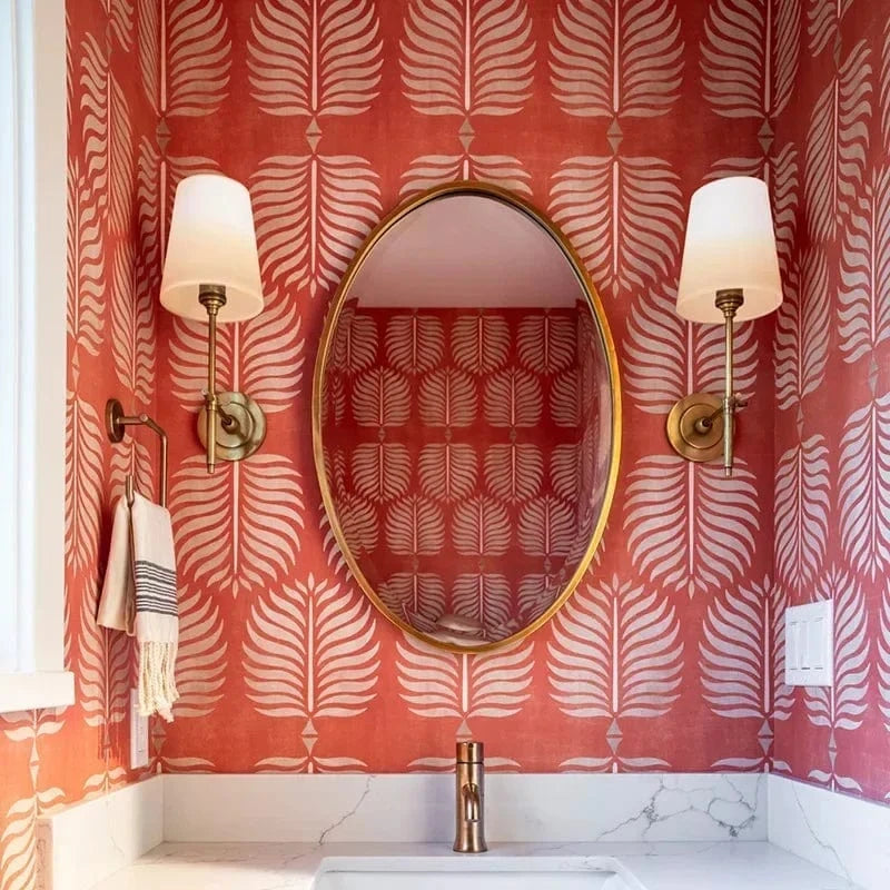 Applique murale nordique moderne en cuivre pour villa de luxe | Marco Lucetti