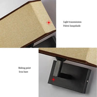 Applique murale nordique moderne en tissu pour hôtel chinois créatif - Éclairage idéal pour chambres et escaliers. | Marco Lucetti