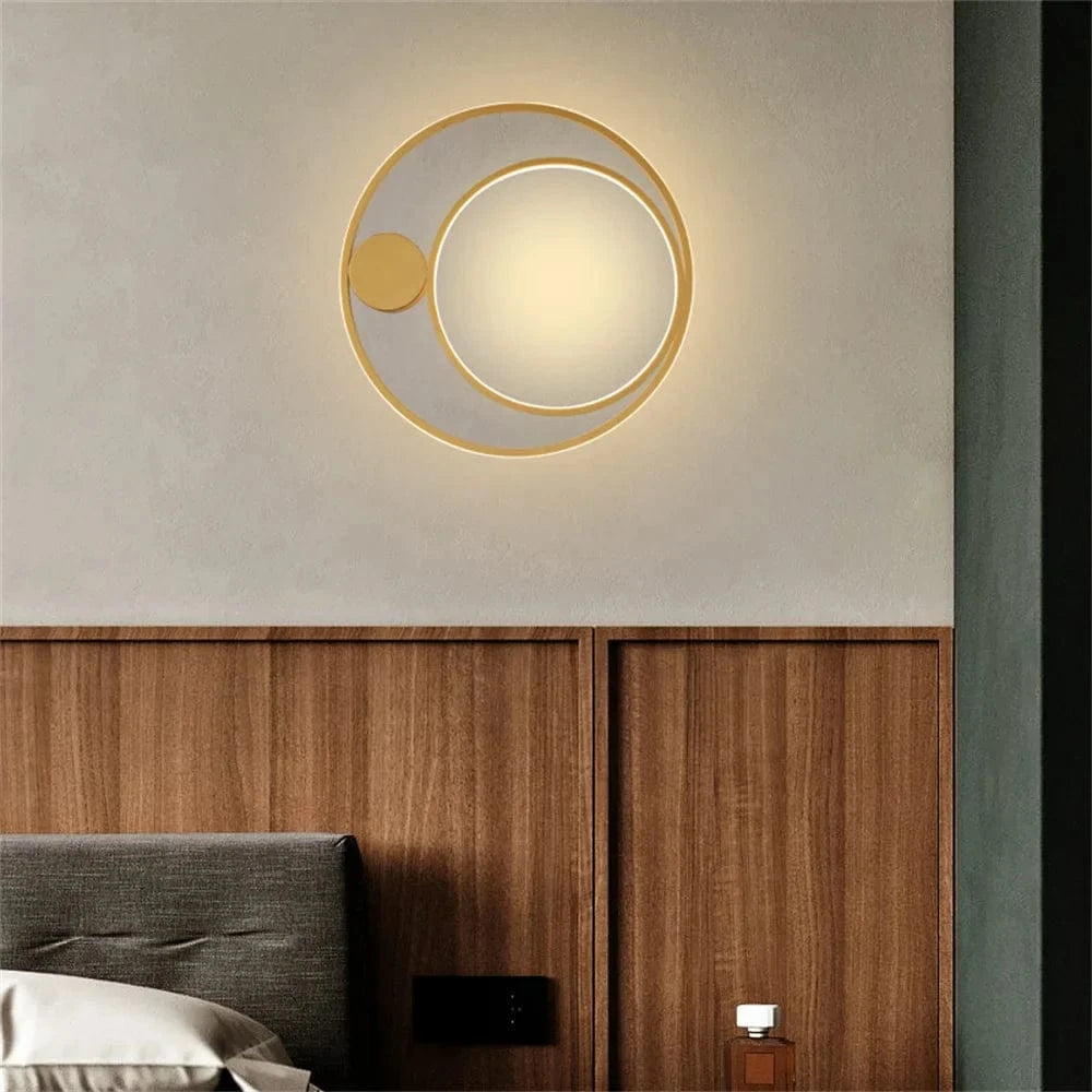 Applique Murale Nordique Moderne LED en Fer Aluminium Acrylique | Marco Lucetti