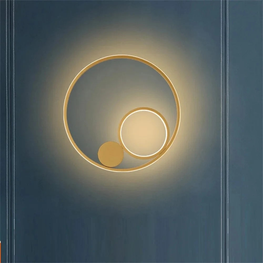 Applique Murale Nordique Moderne LED en Fer Aluminium Acrylique | Marco Lucetti