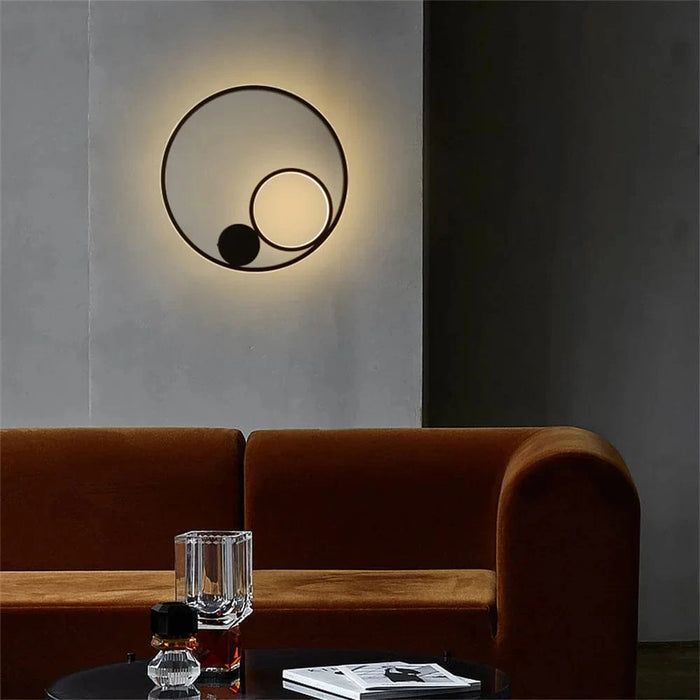 Applique Murale Nordique Moderne LED en Fer Aluminium Acrylique | Marco Lucetti