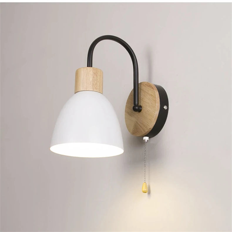 Applique Murale Nordique Moderne Macaron avec Interrupteur LED - Édition Exclusive