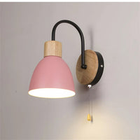 Applique Murale Nordique Moderne Macaron avec Interrupteur LED - Édition Exclusive