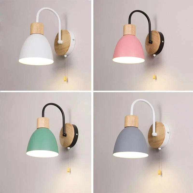 Applique Murale Nordique Moderne Macaron avec Interrupteur LED - Édition Exclusive | Marco Lucetti