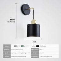 Applique murale nordique Moderne'post - Noir | Marco Lucetti