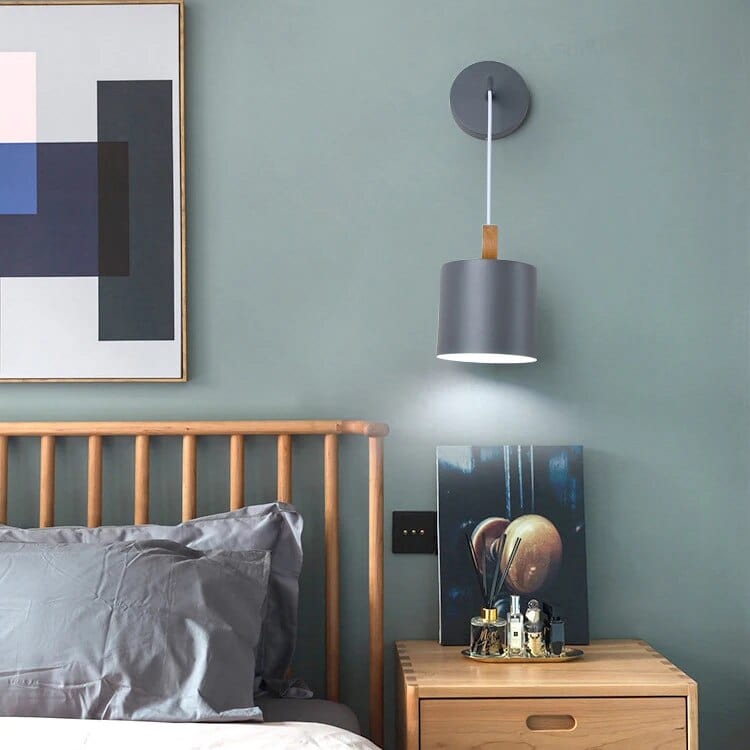 Applique murale nordique Moderne'post - Noir | Marco Lucetti