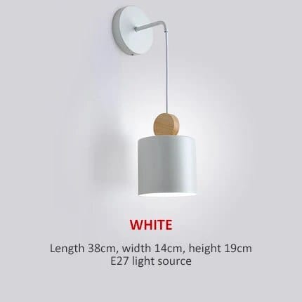 Applique murale nordique Moderne'post - Noir | Marco Lucetti Blanc