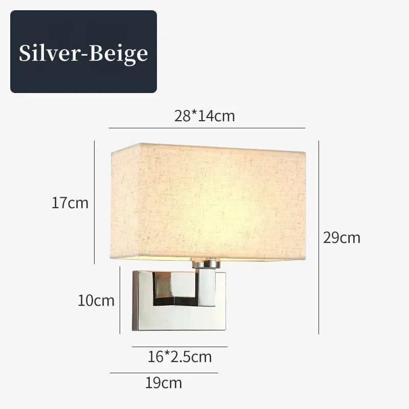 Applique murale nordique moderne pour intérieur - Style Scandinave | Marco Lucetti 6 / 3 couleurs changent / 12w