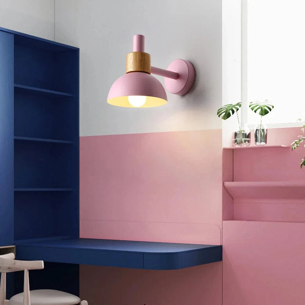 Applique murale nordique moderne pour Macarons couloir lampe de chevet salon chambre décoration éclairage avec Base E27 | Marco Lucetti