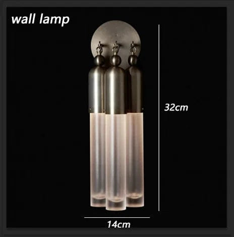 Applique murale nordique moderne pour un éclairage élégant et créatif. | Marco Lucetti 3 têtes / Noir