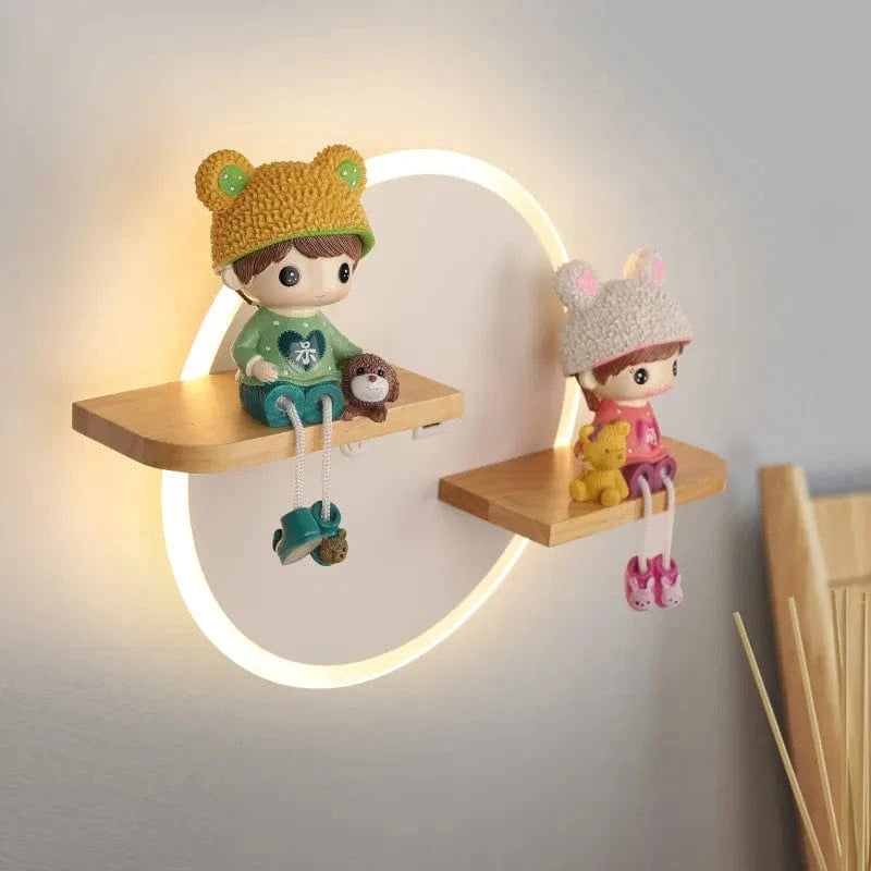 Applique murale nordique pour chambre d'enfant de dessin animé | Marco Lucetti