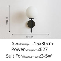 Applique murale nordique en verre luxueux, motif d'eau forgée