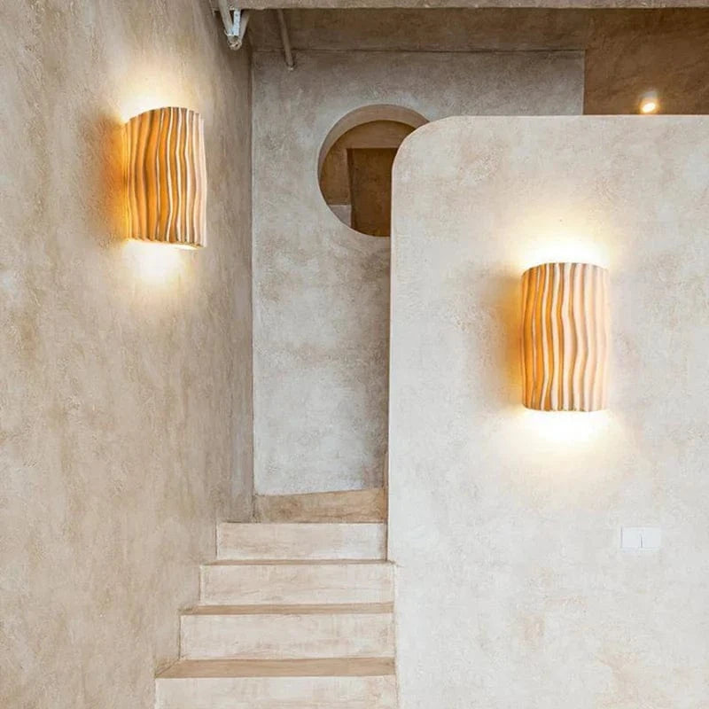 Applique murale nordique Wave en résine | Marco Lucetti