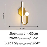 Applique Murale Nordlux Dorée LED - Style Nordique Premium | Marco Lucetti