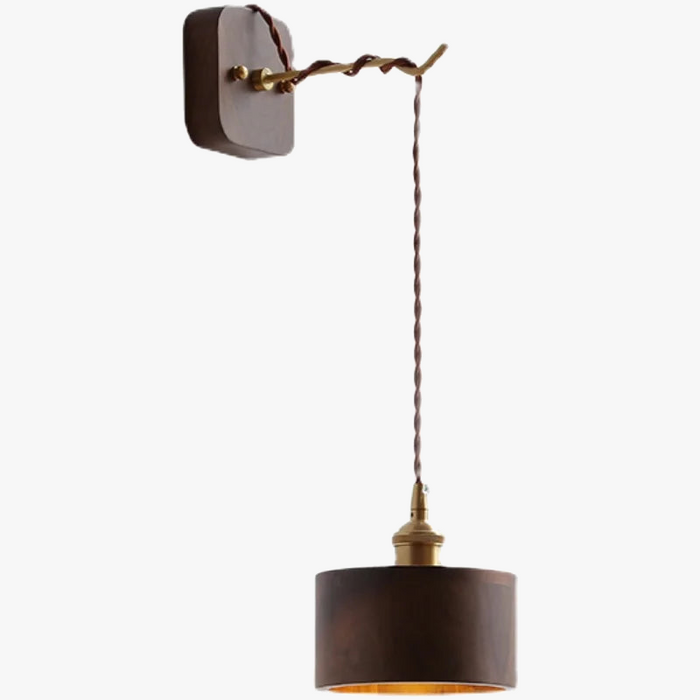 Applique murale noyer pour un intérieur moderne