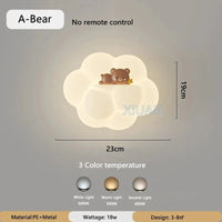 Applique murale Nuage & Amis pour Enfants & Bébés | Marco Lucetti A ours