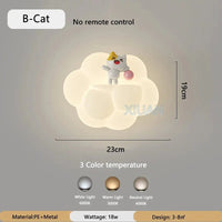 Applique murale Nuage & Amis pour Enfants & Bébés | Marco Lucetti B Chat