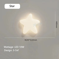 Applique murale "Nuage doux" pour chambre d'enfant | Marco Lucetti Étoile