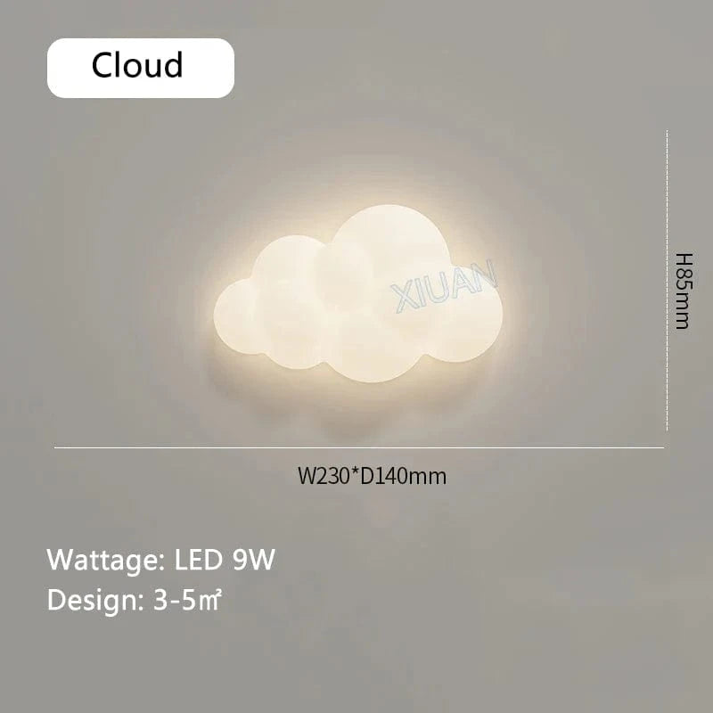 Applique murale "Nuage doux" pour chambre d'enfant | Marco Lucetti Nuage