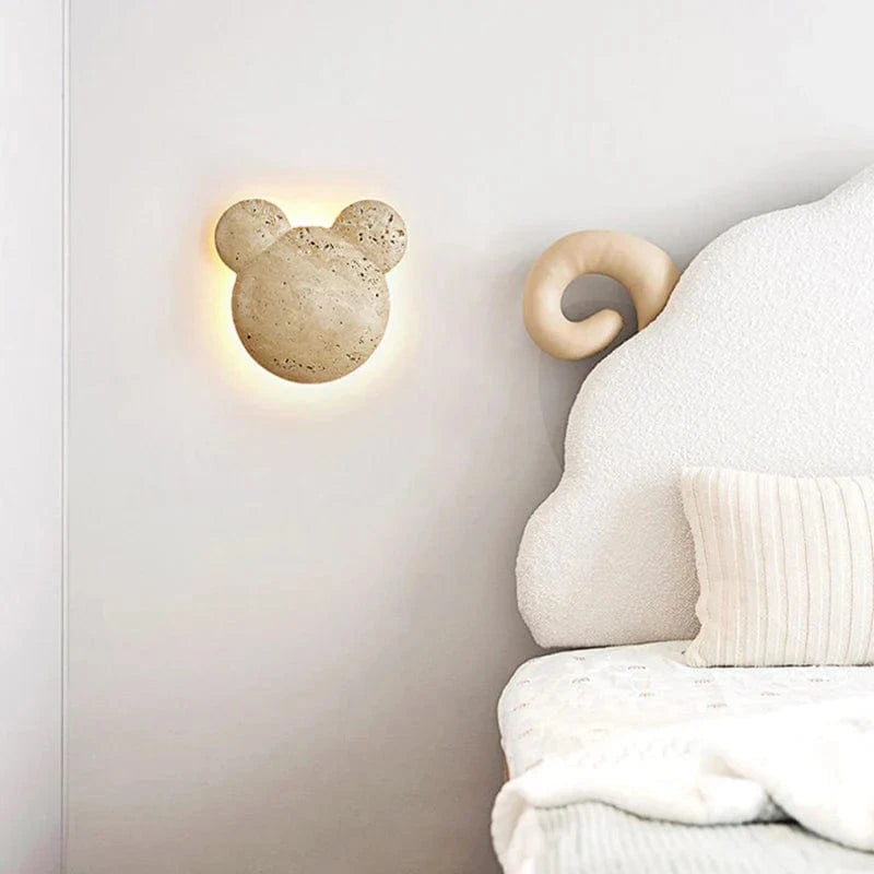 Applique murale Ours Créatif de Style Moderne | Marco Lucetti