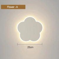 Applique murale Pentagone Design | Marco Lucetti Fleur A 16W / Blanc chaud (2700-3500K)