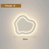 Applique murale Pentagone Design | Marco Lucetti Particulier B 28W / Blanc chaud (2700-3500K)