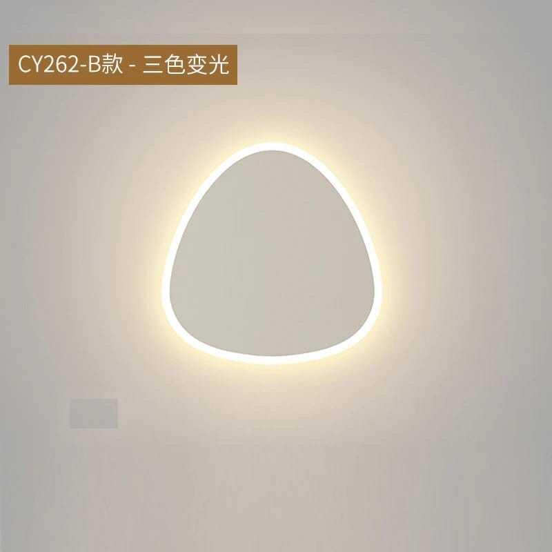 Applique murale Pentagone Design | Marco Lucetti Triangle A 16W / Blanc chaud (2700-3500K)