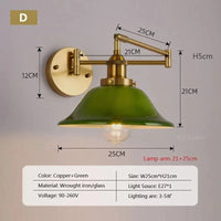 Applique murale pivotante en verre contemporain | Marco Lucetti D / Sans ampoule