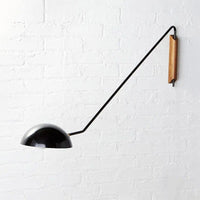 Applique murale pivotante minimaliste | Marco Lucetti Noir