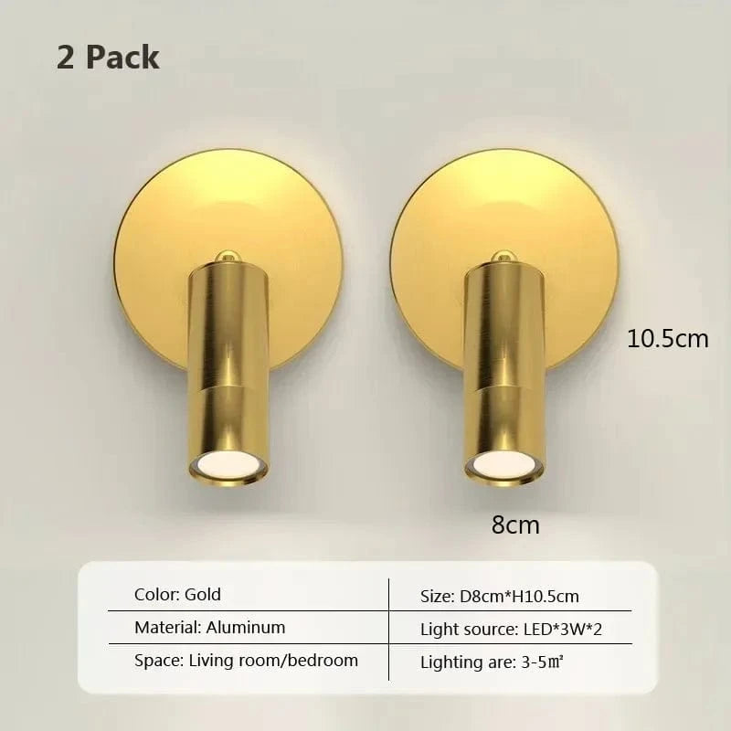 Applique murale pliante moderne de haute qualité avec interrupteur | Marco Lucetti A 2 / Blanc chaud