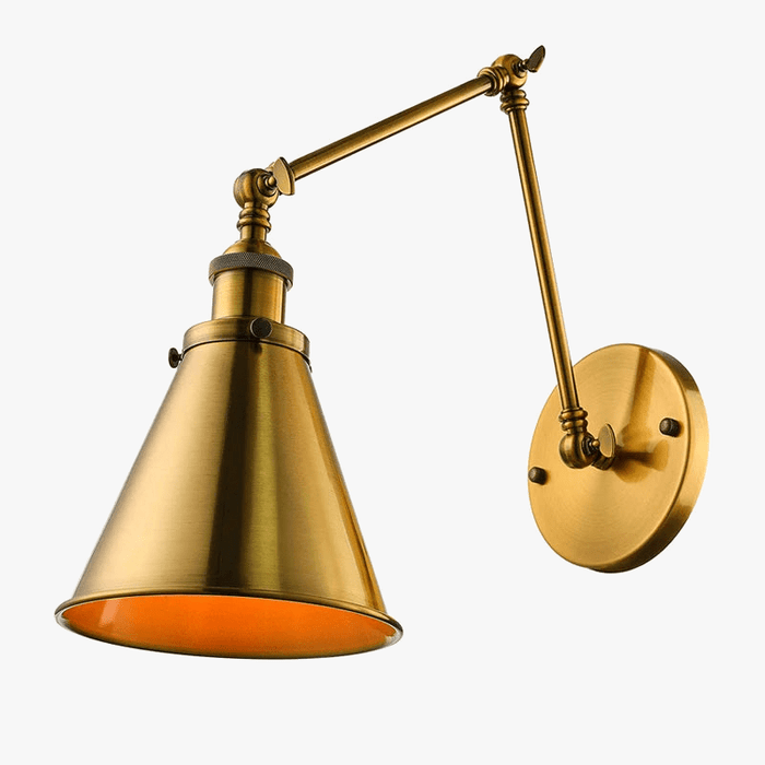 Applique murale pliante nordique rétro américain pour restaurant café cosy. | Marco Lucetti