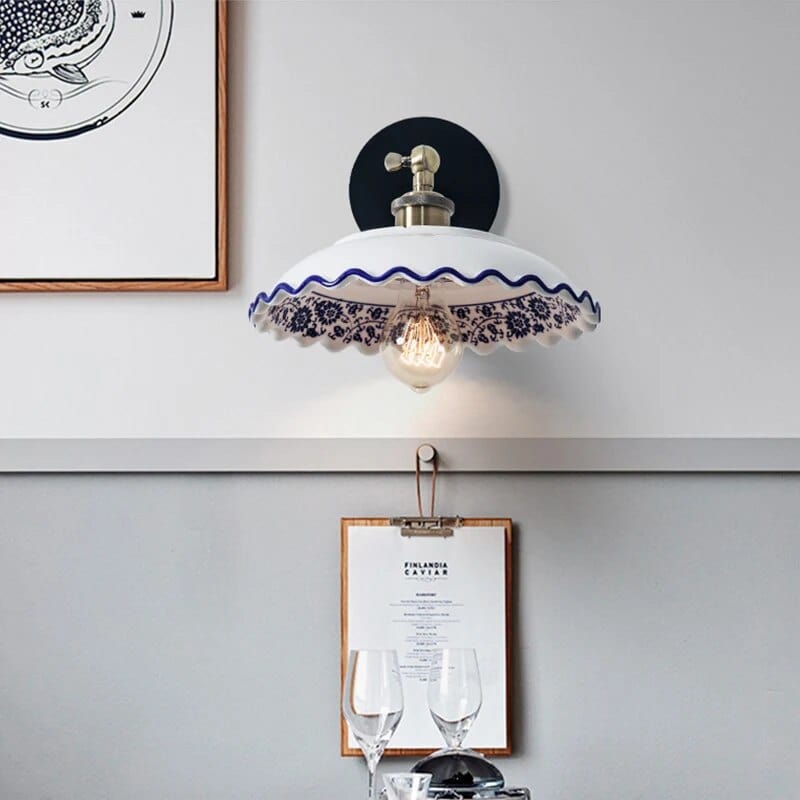 Applique murale Porcelain Blue & White | Marco Lucetti