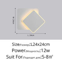 Applique murale post-éclipse solaire nordique moderne minimaliste | Marco Lucetti