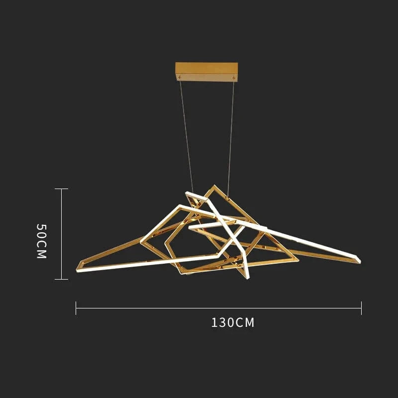 Applique murale postmoderne en acier inoxydable et silicone pour décoration de luxe - Élégance et Modernité | Marco Lucetti 130 cm / Dimmable / Or rose