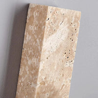 Applique murale rectangulaire en pierre naturelle de luxe | Marco Lucetti