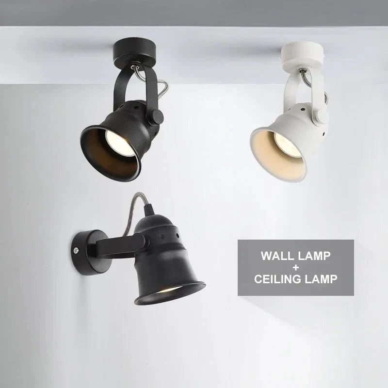 Applique Murale Rétro 2 en 1 en Aluminium avec Éclairage LED - Style Moderne | Marco Lucetti