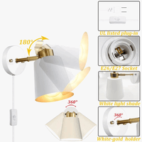 Applique Murale Rétro à Bascule | Interrupteur et Suspension | Marco Lucetti