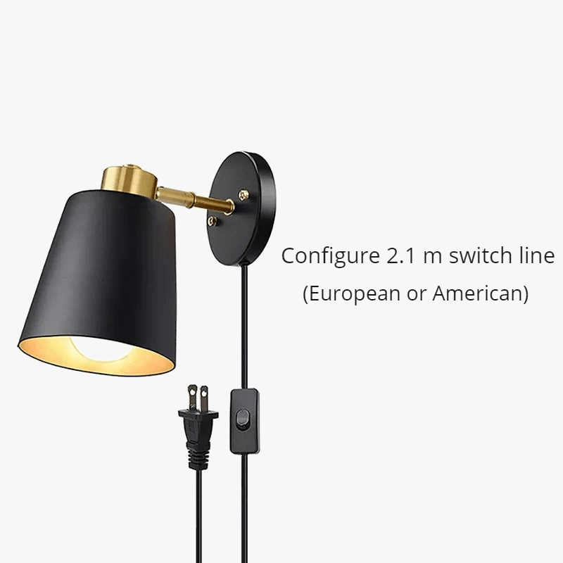 Applique Murale Rétro à Bascule | Interrupteur et Suspension | Marco Lucetti