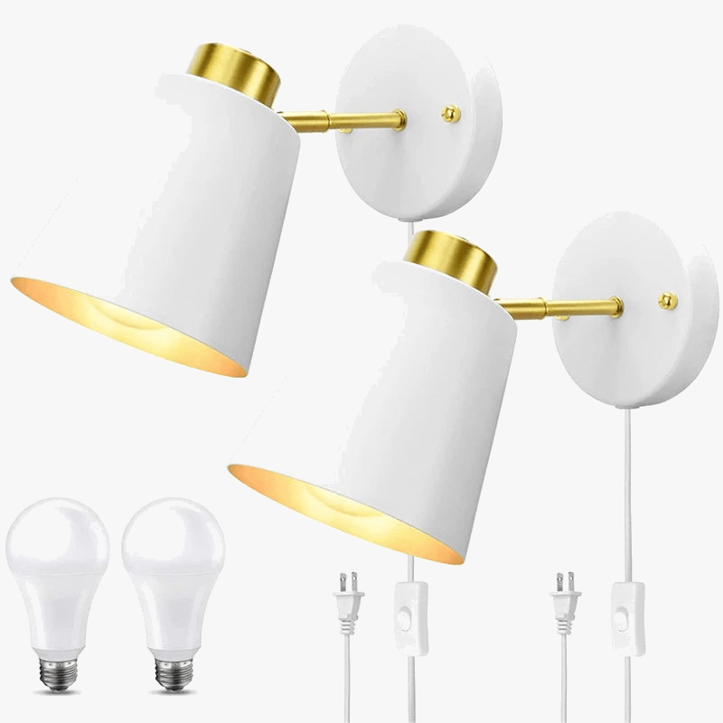 Applique Murale Rétro à Bascule | Interrupteur et Suspension | Marco Lucetti