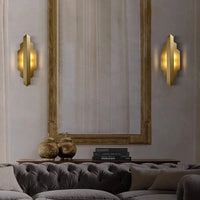 Applique murale rétro américaine en cuivre décoratif | Marco Lucetti