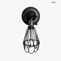 Applique murale rétro américaine en fer pour loft, résistante aux chocs. | Marco Lucetti