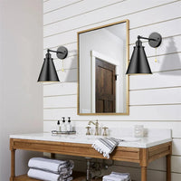 Applique Murale Rétro Américaine en Fer Rotative avec Interrupteur - Édition Vintage | Marco Lucetti