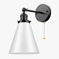 Applique Murale Rétro Américaine en Fer Rotative avec Interrupteur - Édition Vintage | Marco Lucetti